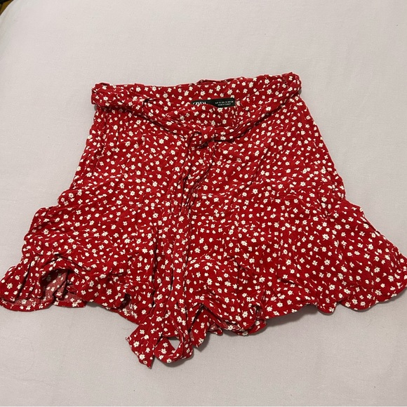 Zara flowy floral skort, size S - Picture 1 of 2